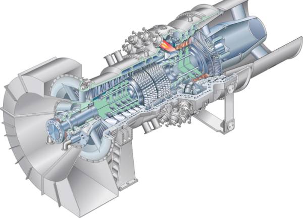 مقاله توربین گاز
