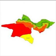 Climate class map in Tehran