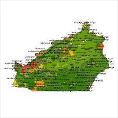 Land province SHAPE file