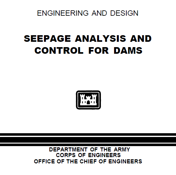 SEEPAGE ANALYSIS AND CONTROL FOR DAMS